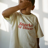 Graphic Tee- Snacks for Dinner