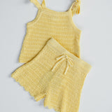 Crochet Set- Yellow