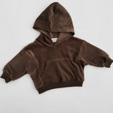 Terry Hoodie- Chocolate