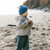 Half Zip Pullover- Striped