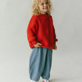 Chunky Knit- Red