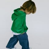Terry Hoodie- Green