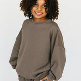 Comfort Crewneck- Vintage Brown