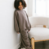 Comfort Crewneck- Vintage Brown