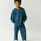 Raw Hem Set- Deep Ocean