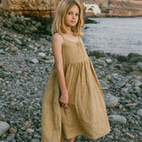 Athina Dress- Stripe Sunwashed