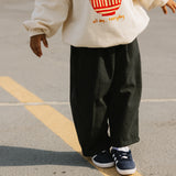 Check Pants- Navy & Green