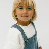 Fostered Collection Oversized Denim Overalls