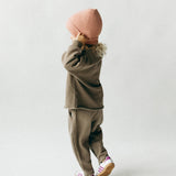 Raw Hem Set- Vintage Brown