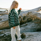 Racer Terry Pants- Gray