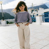 Wide Leg Denim- Cream