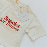 Graphic Tee- Snacks for Dinner