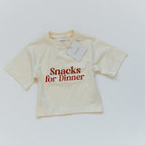 Graphic Tee- Snacks for Dinner