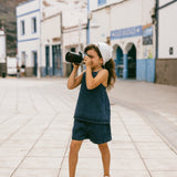 Denim Tank- Dark Wash