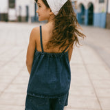 Denim Tank- Dark Wash
