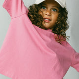 Baggy Tee- Bubble Gum Pink