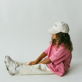 Baggy Tee- Bubble Gum Pink