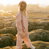 Classic Stripe Pants- Pink