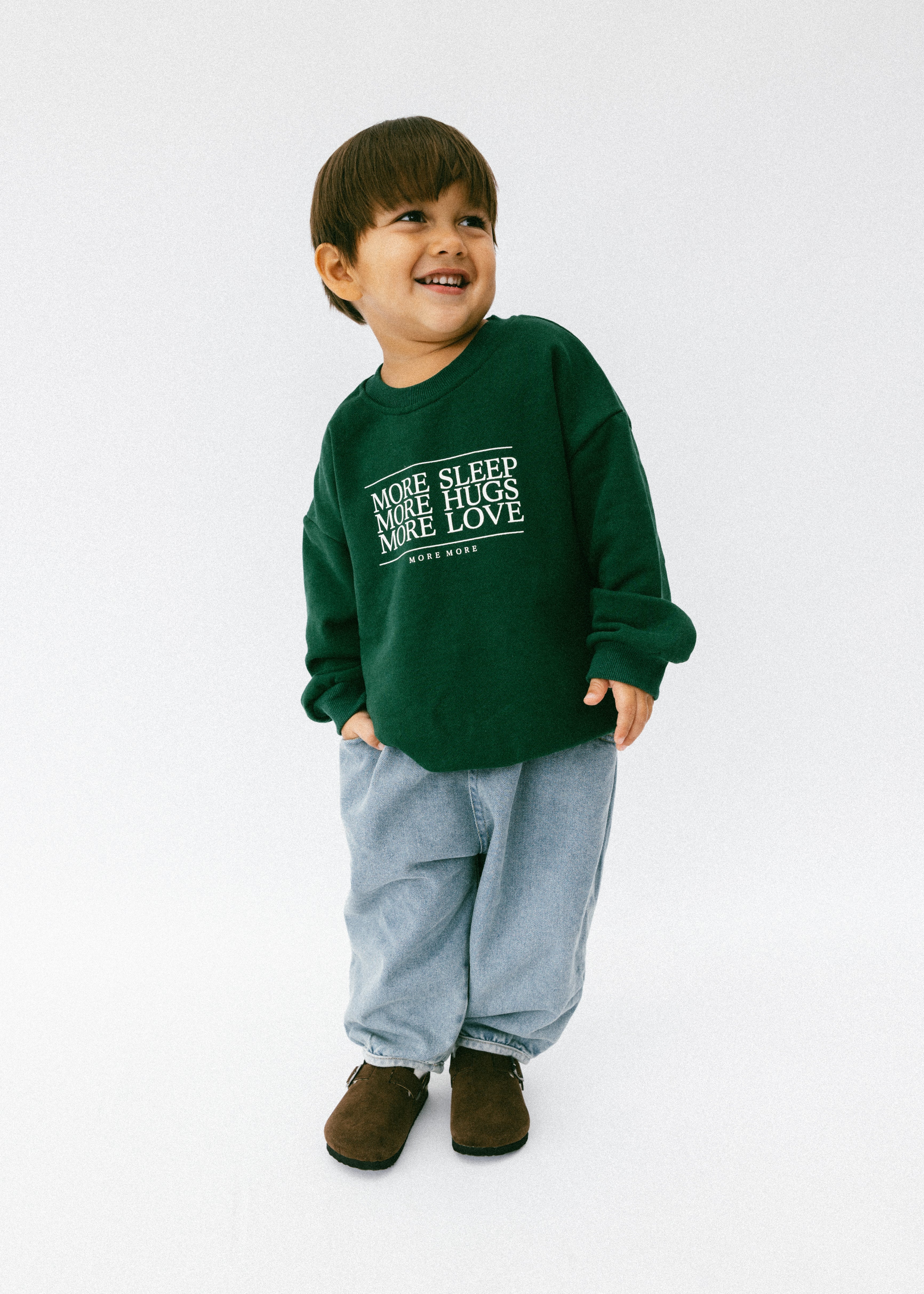 Fostered Collection More More Crewneck