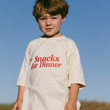 Graphic Tee- Snacks for Dinner