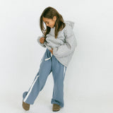 Half Zip Pullover- Striped