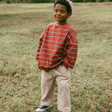 Baggy Cord Pants- Beige