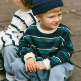 Vintage Crewneck- Navy