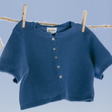 Évora Cardigan- Sea Blue