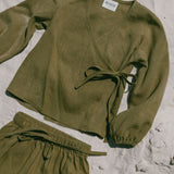 Arosa Blouse- Olive