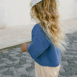 Évora Cardigan- Sea Blue