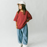 Baggy Tee- Vintage Red