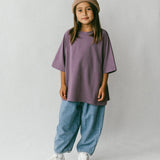 Baggy Tee- Mulberry