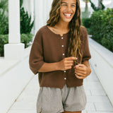 Darcey Bloomers- Gingham Chocolate