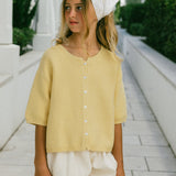 Évora Cardigan- Yellow