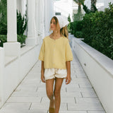 Évora Cardigan- Yellow