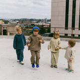 Raw Hem Set- Deep Ocean