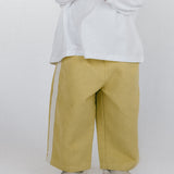 Side Stripe Pants- Vintage Yellow