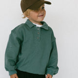 Polo Sweater- Sea Foam Green