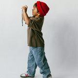 Baggy Tee- Vintage Brown