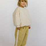 Side Stripe Pants- Vintage Yellow