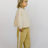 Side Stripe Pants- Vintage Yellow