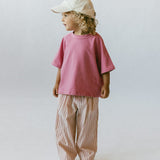 Baggy Tee- Bubble Gum Pink
