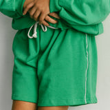 Comfort Sweatshorts- Green