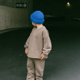 Raw Hem Set- Vintage Brown