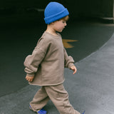 Raw Hem Set- Vintage Brown