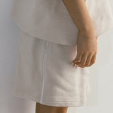 Comfort Sweatshorts- Cream