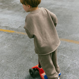 Raw Hem Set- Vintage Brown