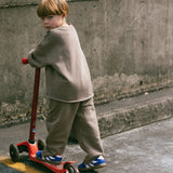 Raw Hem Set- Vintage Brown