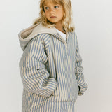 Half Zip Pullover- Striped