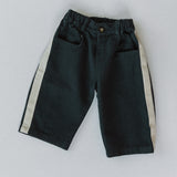 Side Stripe Pants- Moody Blue